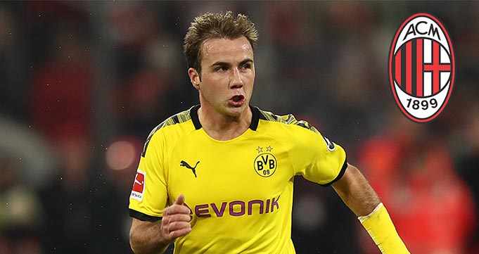 AC Milan Siap Tampung Gelandang Mario Gotze